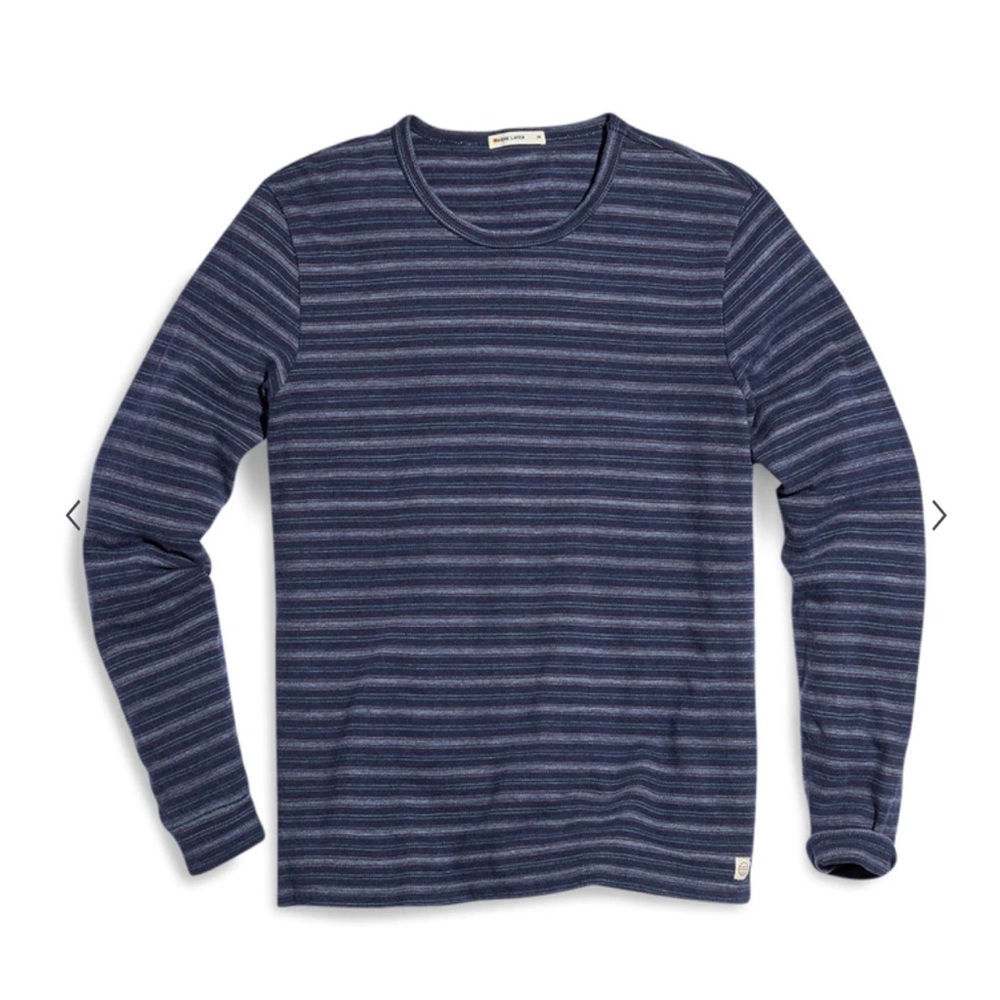 Marine Layer Long Sleeve Crew, Large